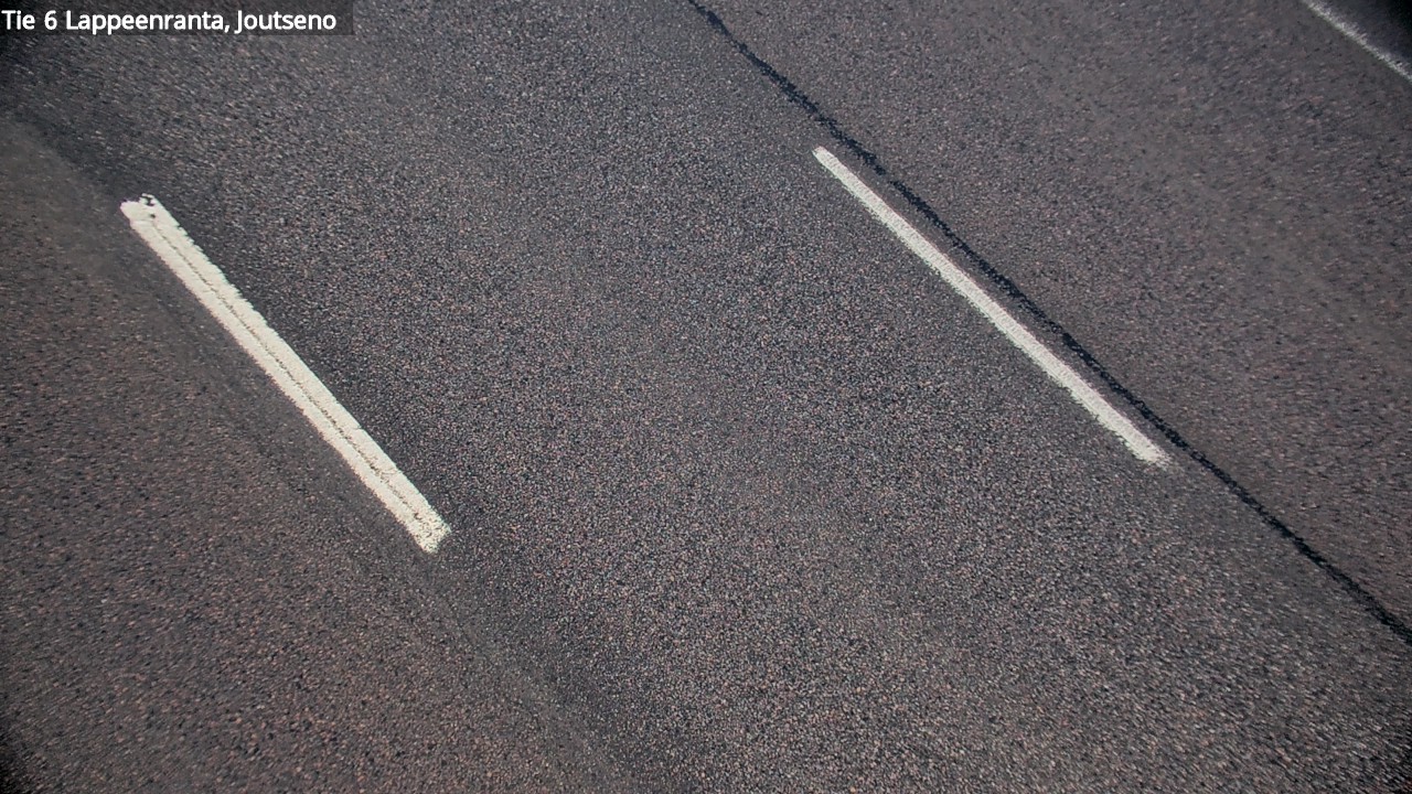 Weather Camera Image Road 6 Lappeenranta, Joutseno, Lappeenranta, Etelä-Karjala