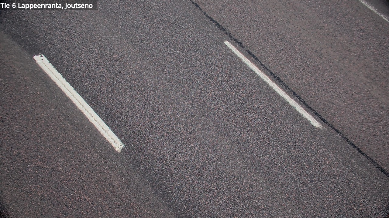Weather Camera Image Road 6 Lappeenranta, Joutseno, Lappeenranta, Etelä-Karjala