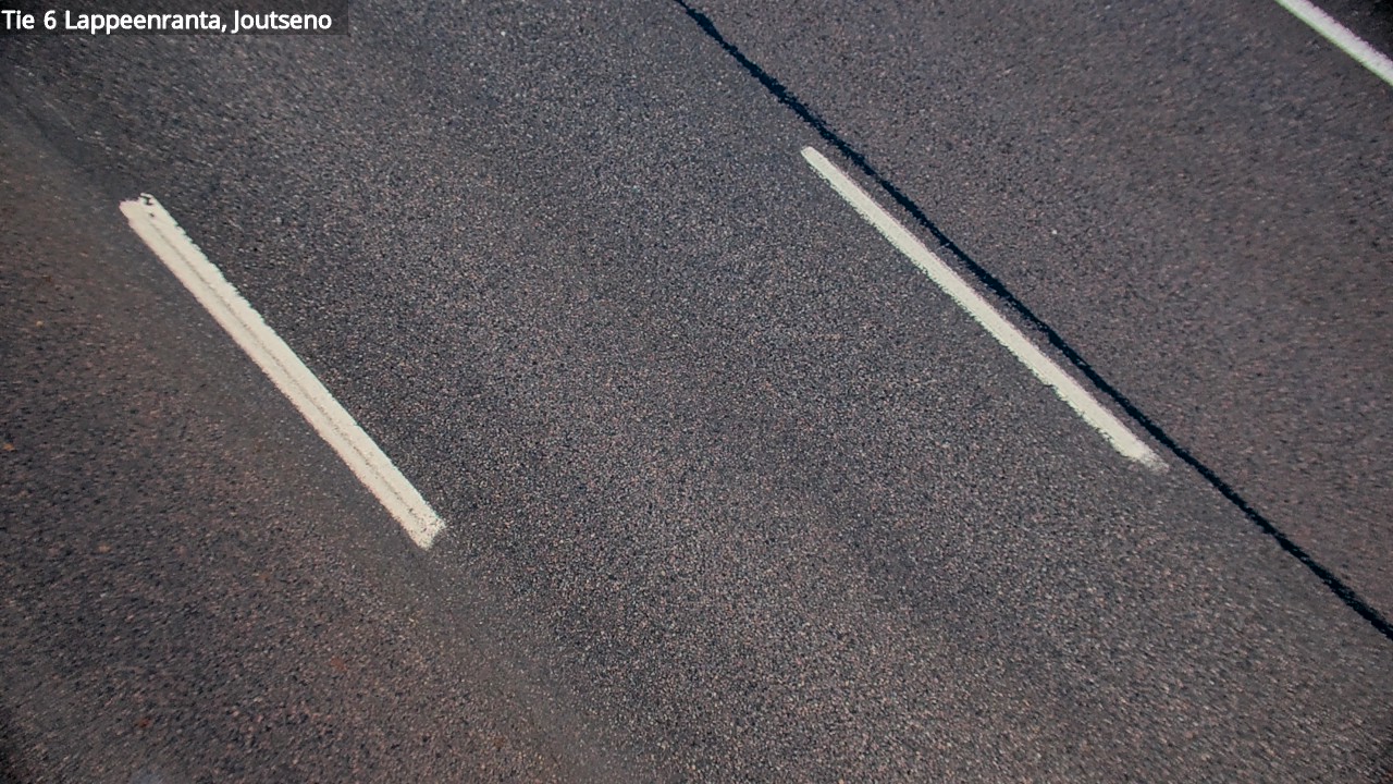 Weather Camera Image Road 6 Lappeenranta, Joutseno, Lappeenranta, Etelä-Karjala