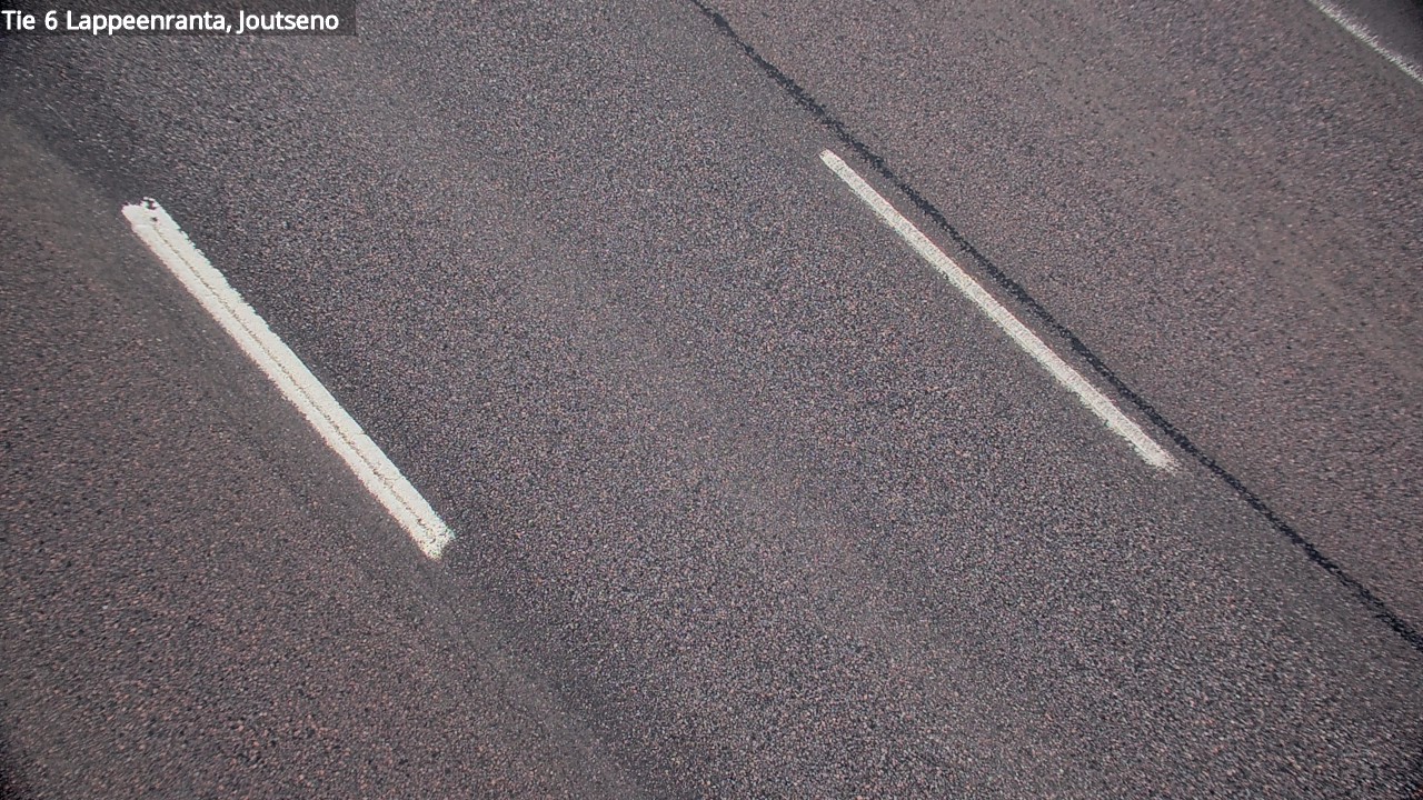 Weather Camera Image Road 6 Lappeenranta, Joutseno, Lappeenranta, Etelä-Karjala