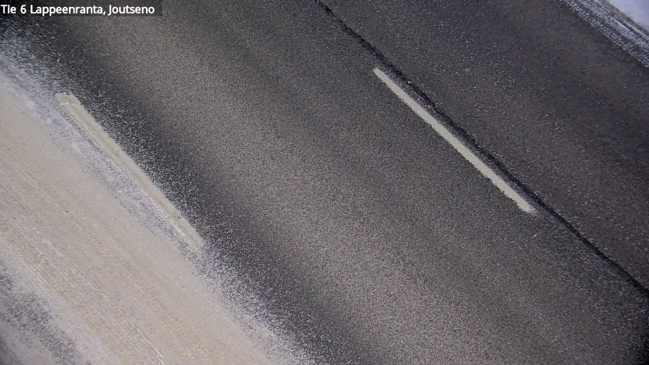 Weather Camera Image Road 6 Lappeenranta, Joutseno, Lappeenranta, Etelä-Karjala