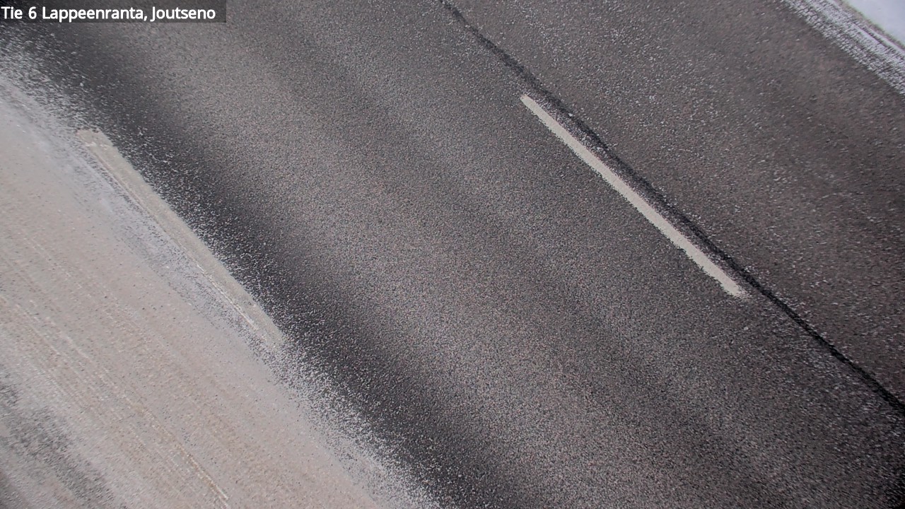 Weather Camera Image Road 6 Lappeenranta, Joutseno, Lappeenranta, Etelä-Karjala