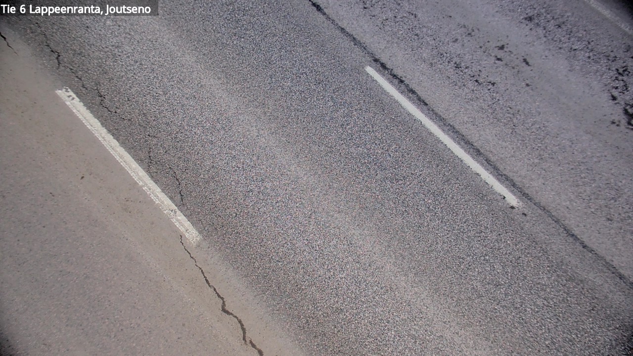 Weather Camera Image Road 6 Lappeenranta, Joutseno, Lappeenranta, Etelä-Karjala