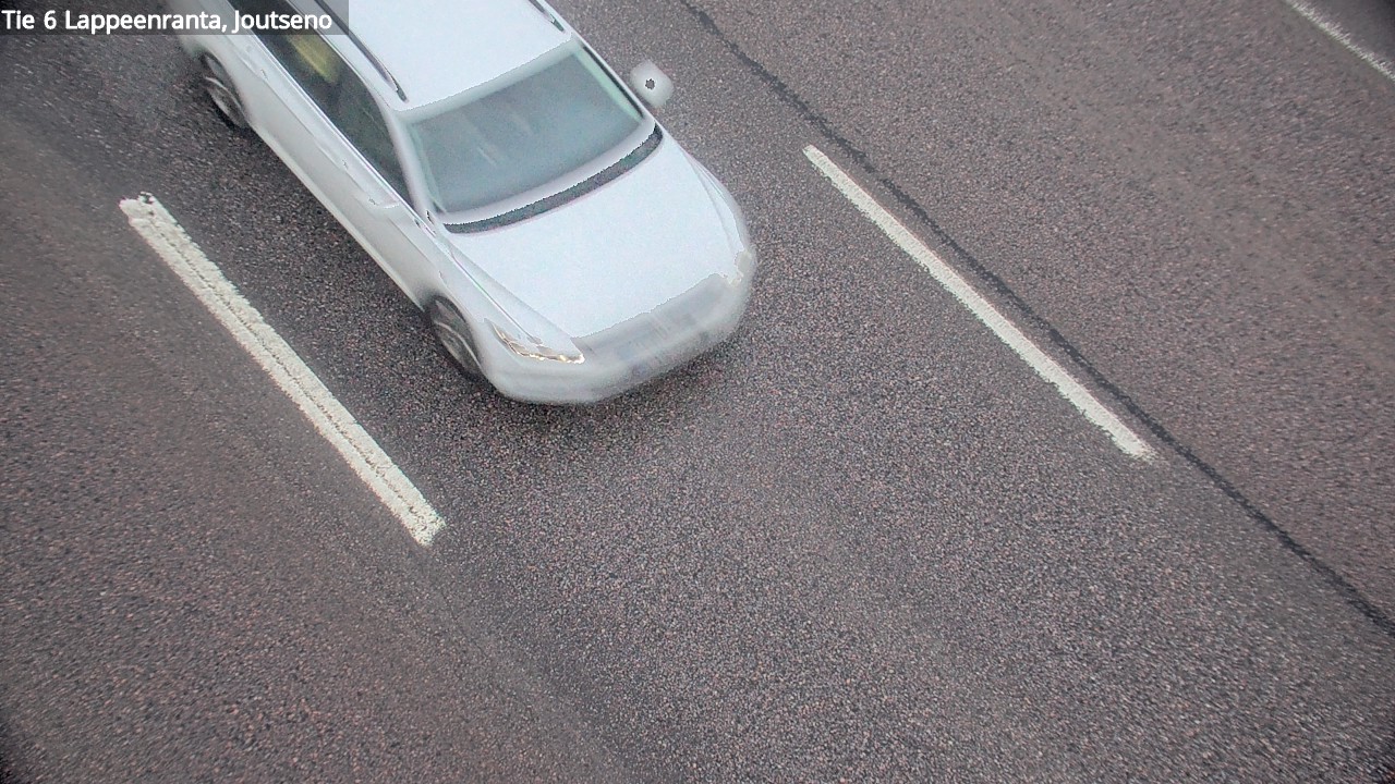 Weather Camera Image Road 6 Lappeenranta, Joutseno, Lappeenranta, Etelä-Karjala