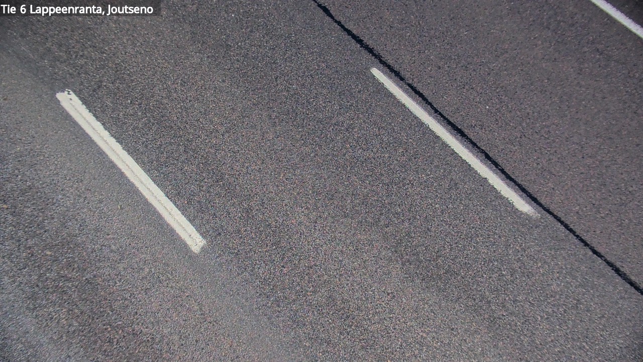 Weather Camera Image Road 6 Lappeenranta, Joutseno, Lappeenranta, Etelä-Karjala