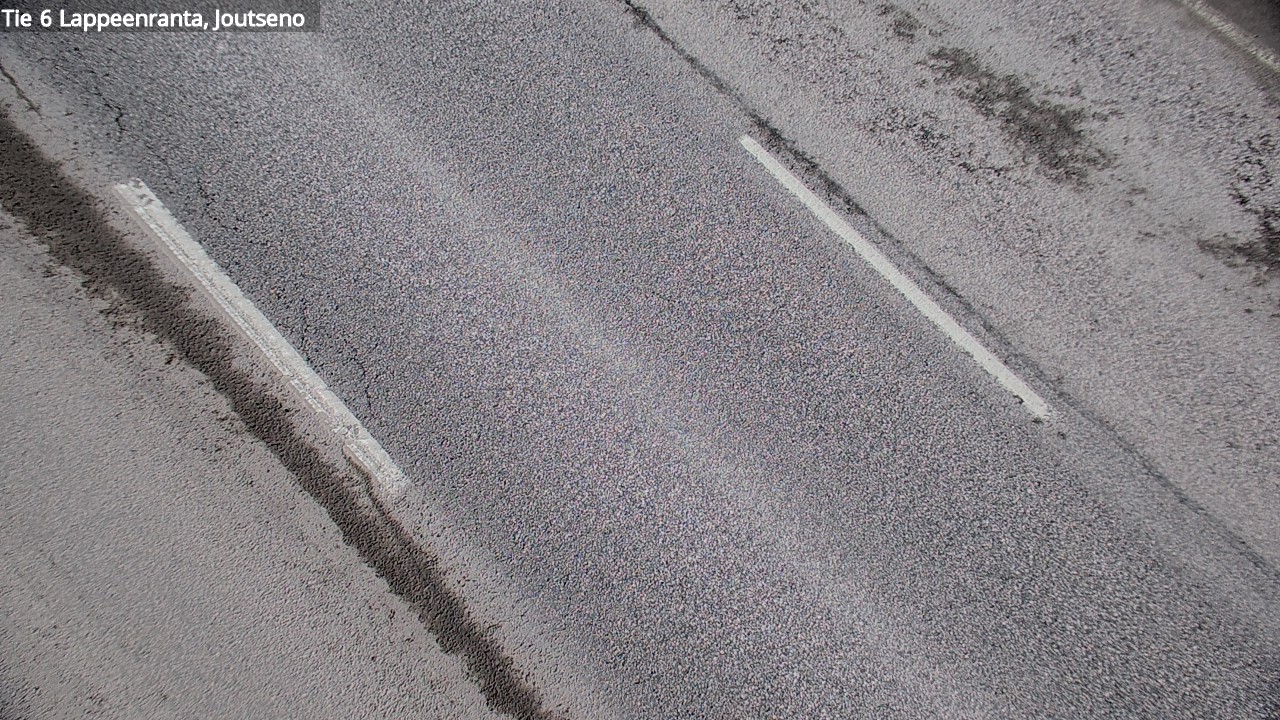 Weather Camera Image Road 6 Lappeenranta, Joutseno, Lappeenranta, Etelä-Karjala