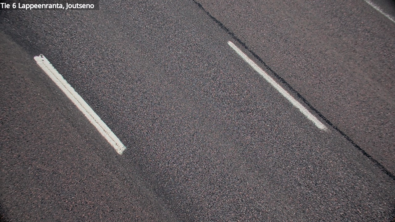Weather Camera Image Road 6 Lappeenranta, Joutseno, Lappeenranta, Etelä-Karjala