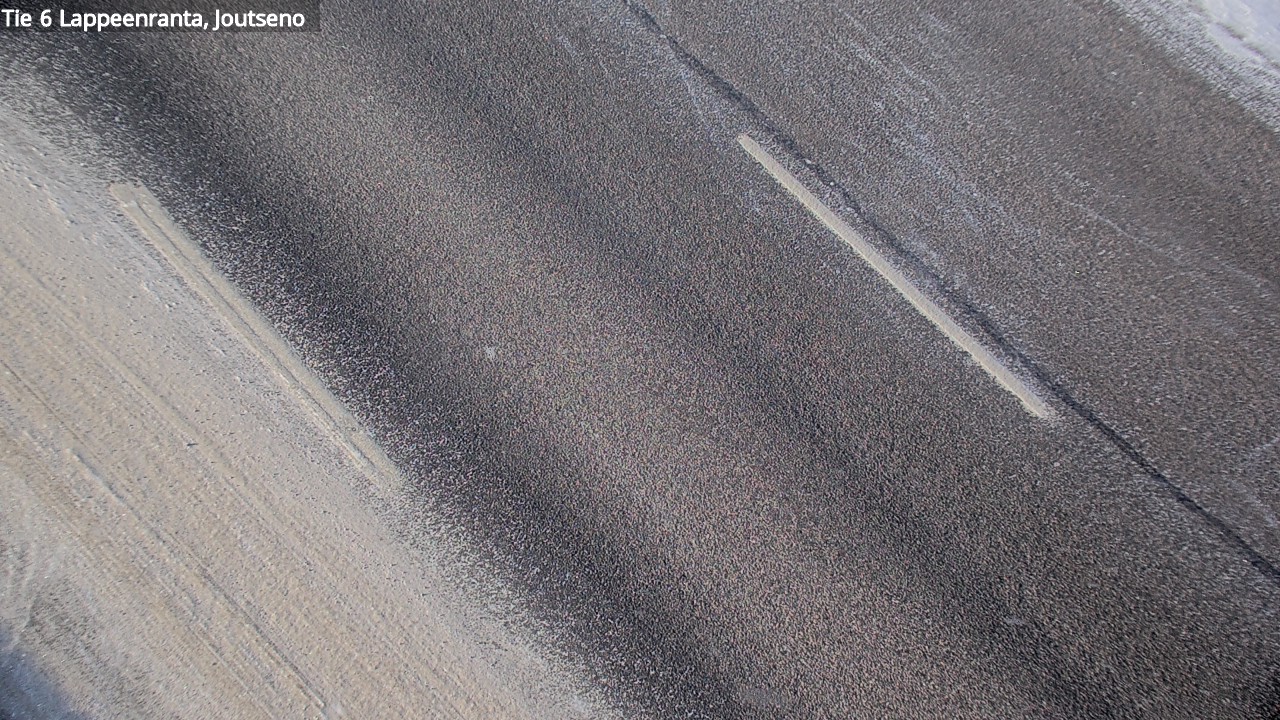 Weather Camera Image Väg 6 Villmanstrand, jotseno, Lappeenranta, Etelä-Karjala