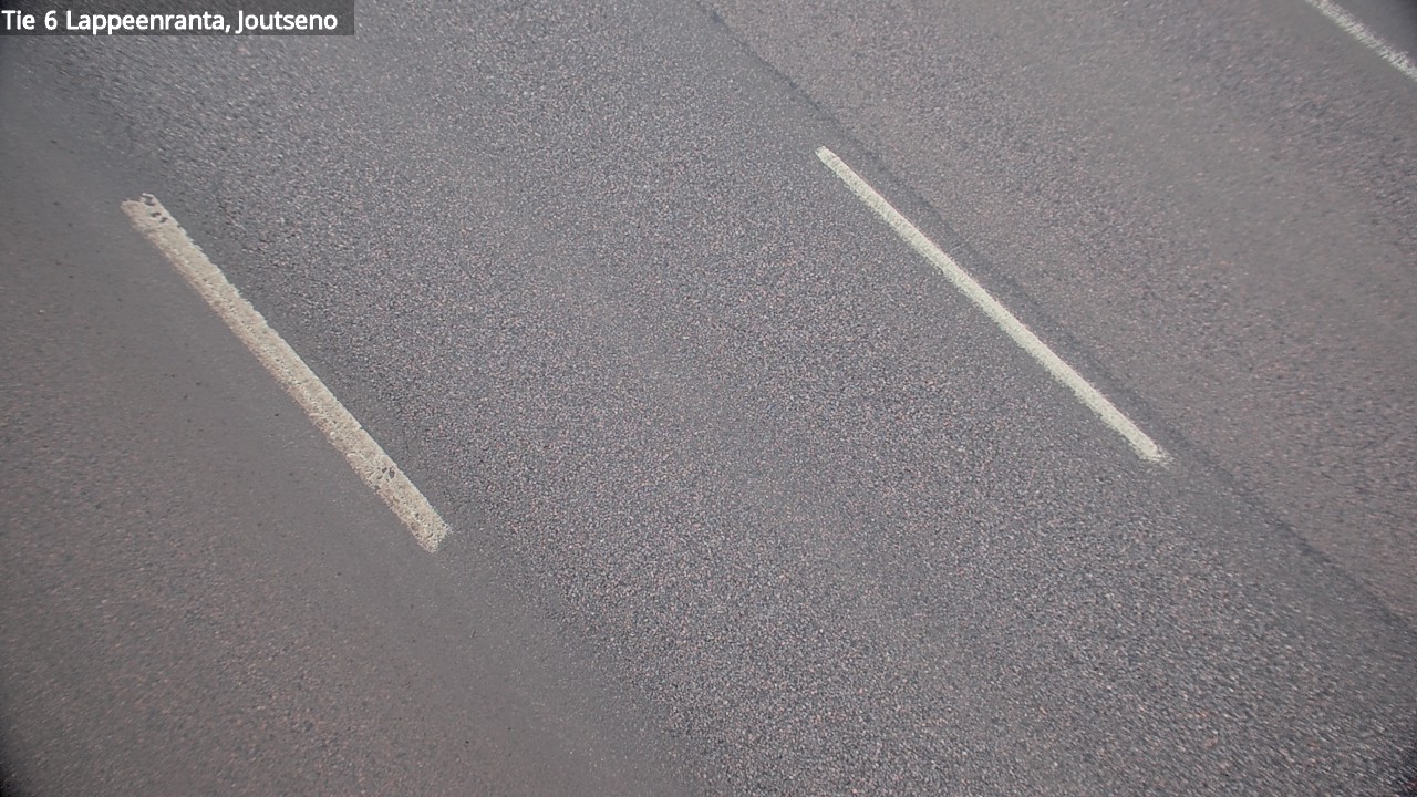 Weather Camera Image Road 6 Lappeenranta, Joutseno, Lappeenranta, Etelä-Karjala