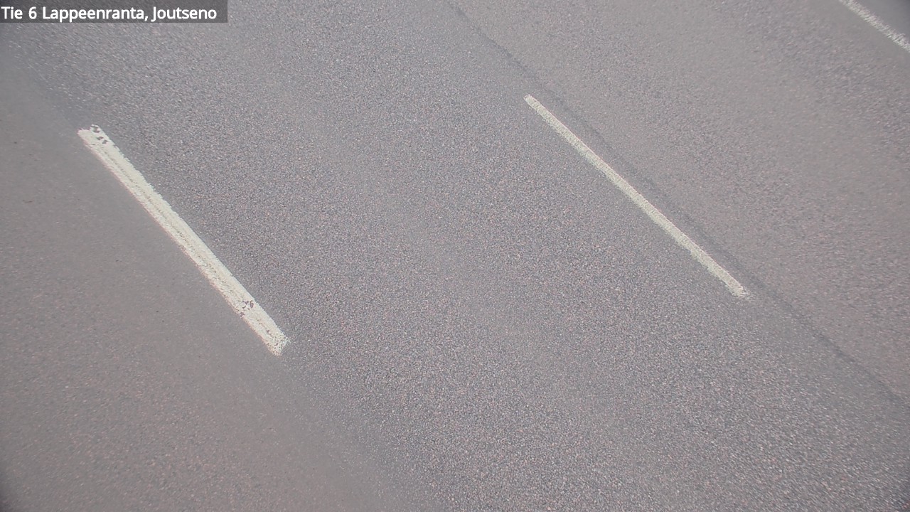 Weather Camera Image Road 6 Lappeenranta, Joutseno, Lappeenranta, Etelä-Karjala