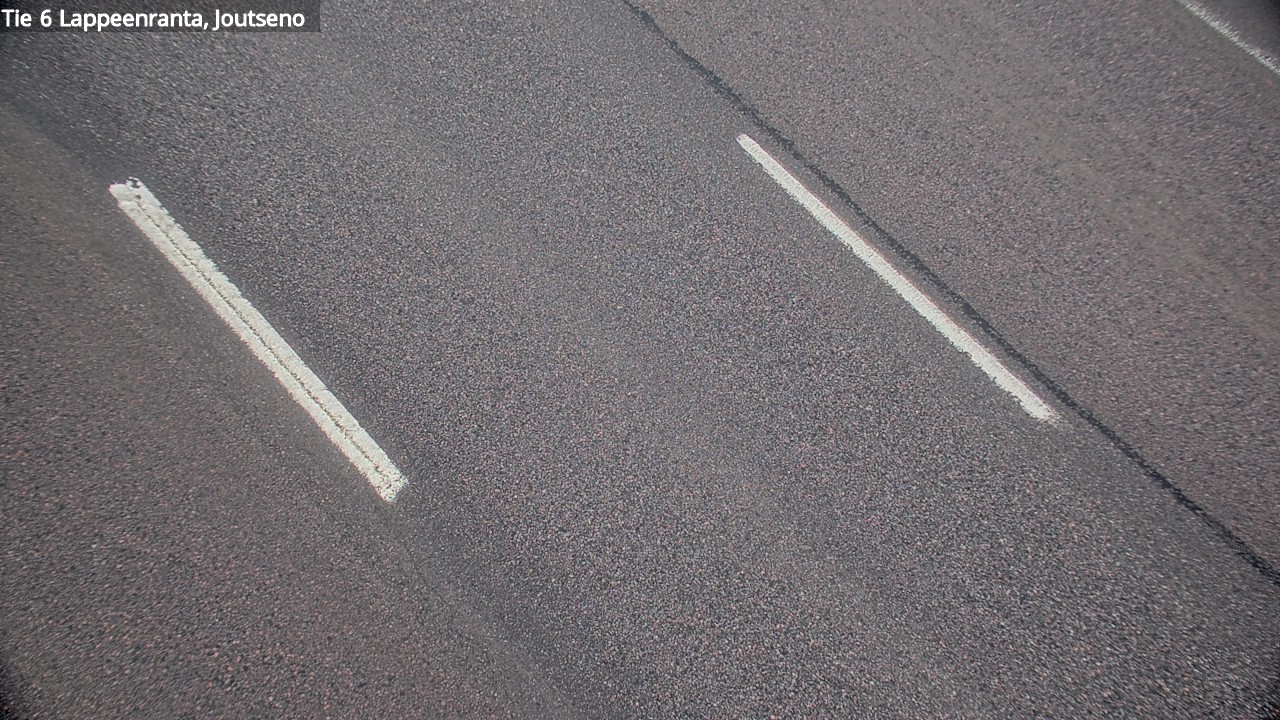 Weather Camera Image Road 6 Lappeenranta, Joutseno, Lappeenranta, Etelä-Karjala