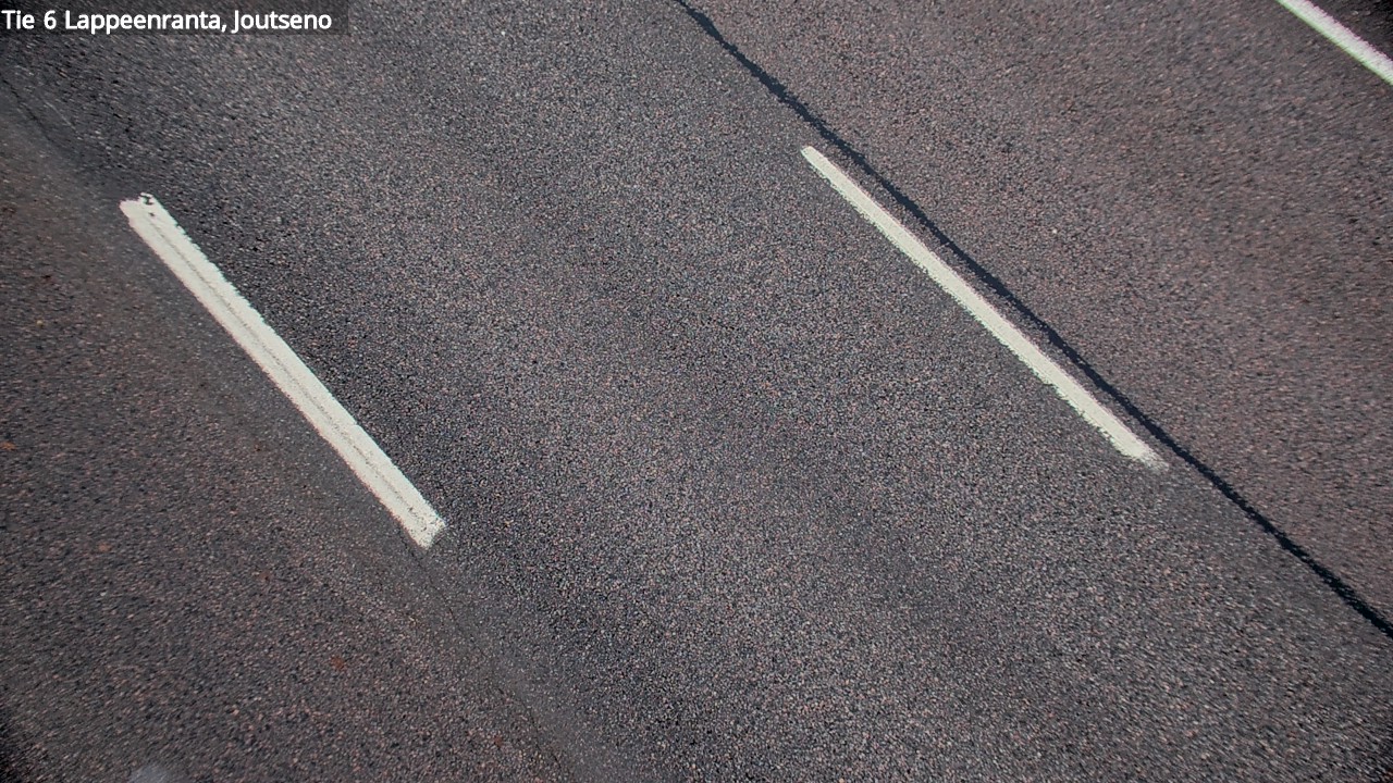 Weather Camera Image Road 6 Lappeenranta, Joutseno, Lappeenranta, Etelä-Karjala
