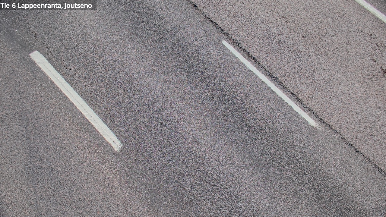 Weather Camera Image Road 6 Lappeenranta, Joutseno, Lappeenranta, Etelä-Karjala