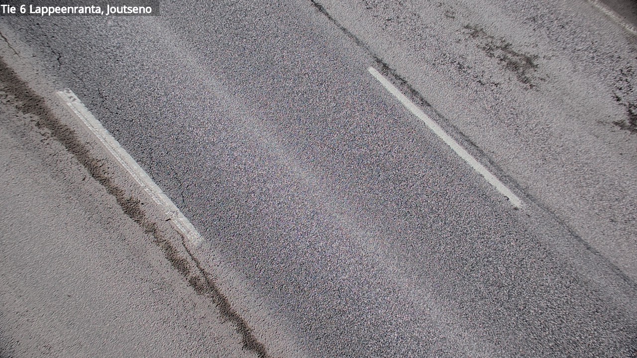 Weather Camera Image Road 6 Lappeenranta, Joutseno, Lappeenranta, Etelä-Karjala