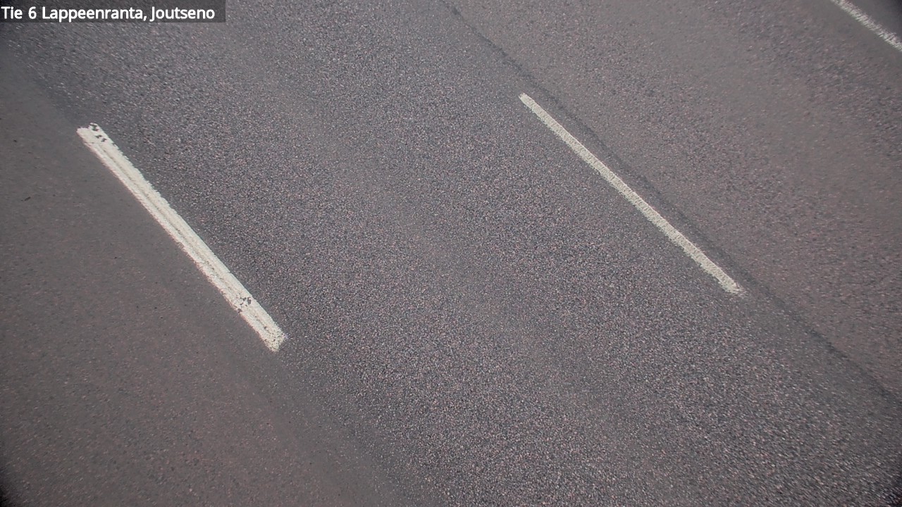 Weather Camera Image Road 6 Lappeenranta, Joutseno, Lappeenranta, Etelä-Karjala