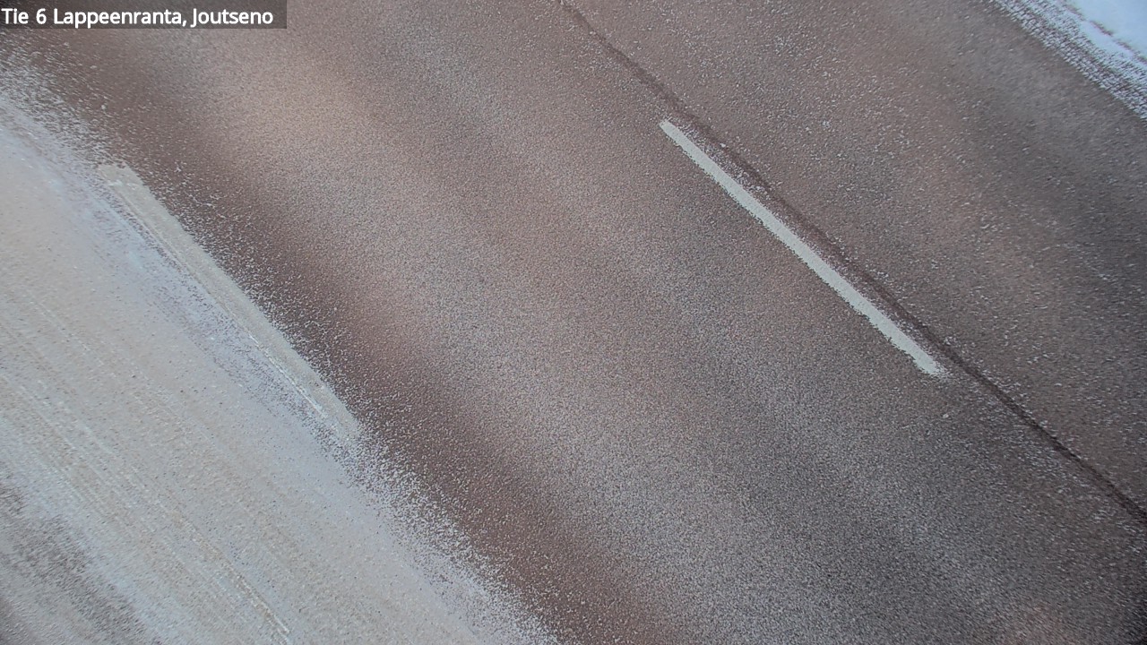 Weather Camera Image Väg 6 Villmanstrand, jotseno, Lappeenranta, Etelä-Karjala