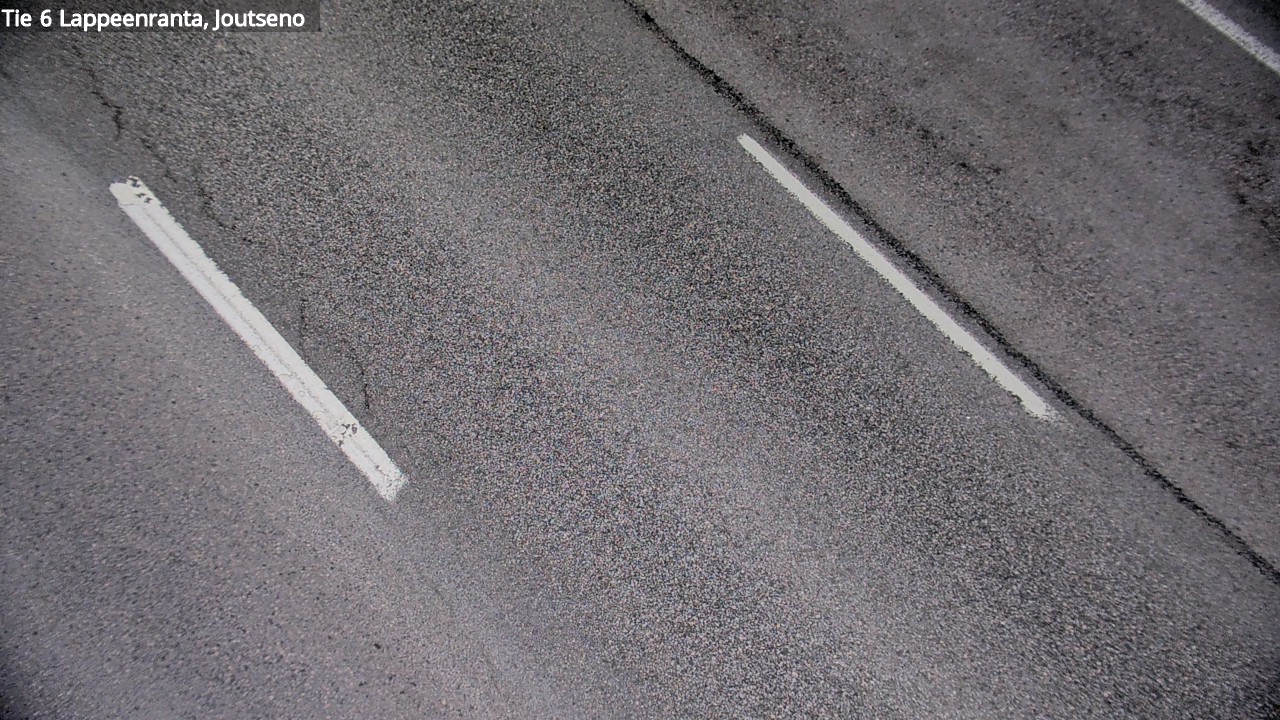 Weather Camera Image Road 6 Lappeenranta, Joutseno, Lappeenranta, Etelä-Karjala