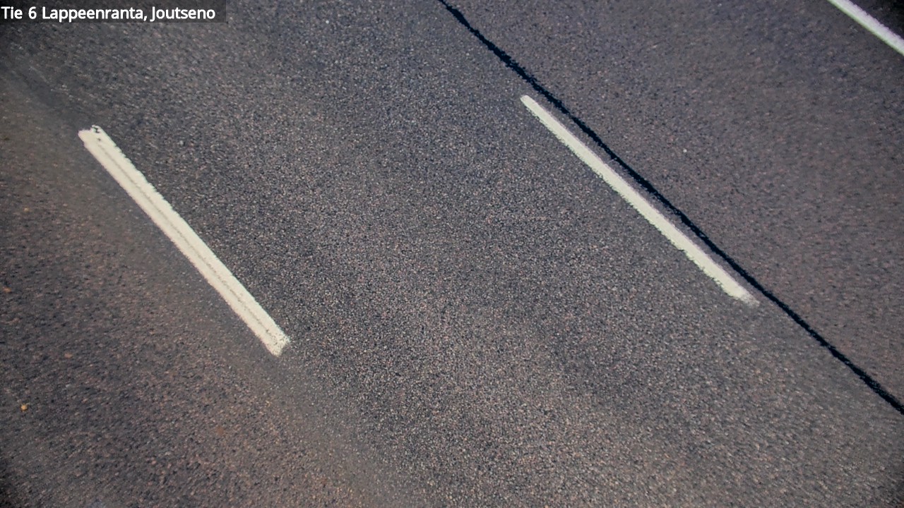 Weather Camera Image Road 6 Lappeenranta, Joutseno, Lappeenranta, Etelä-Karjala