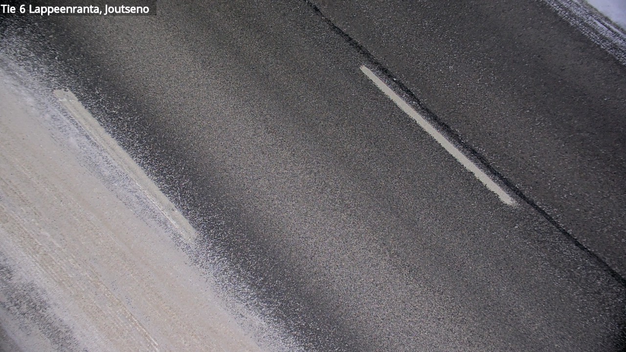 Weather Camera Image Road 6 Lappeenranta, Joutseno, Lappeenranta, Etelä-Karjala