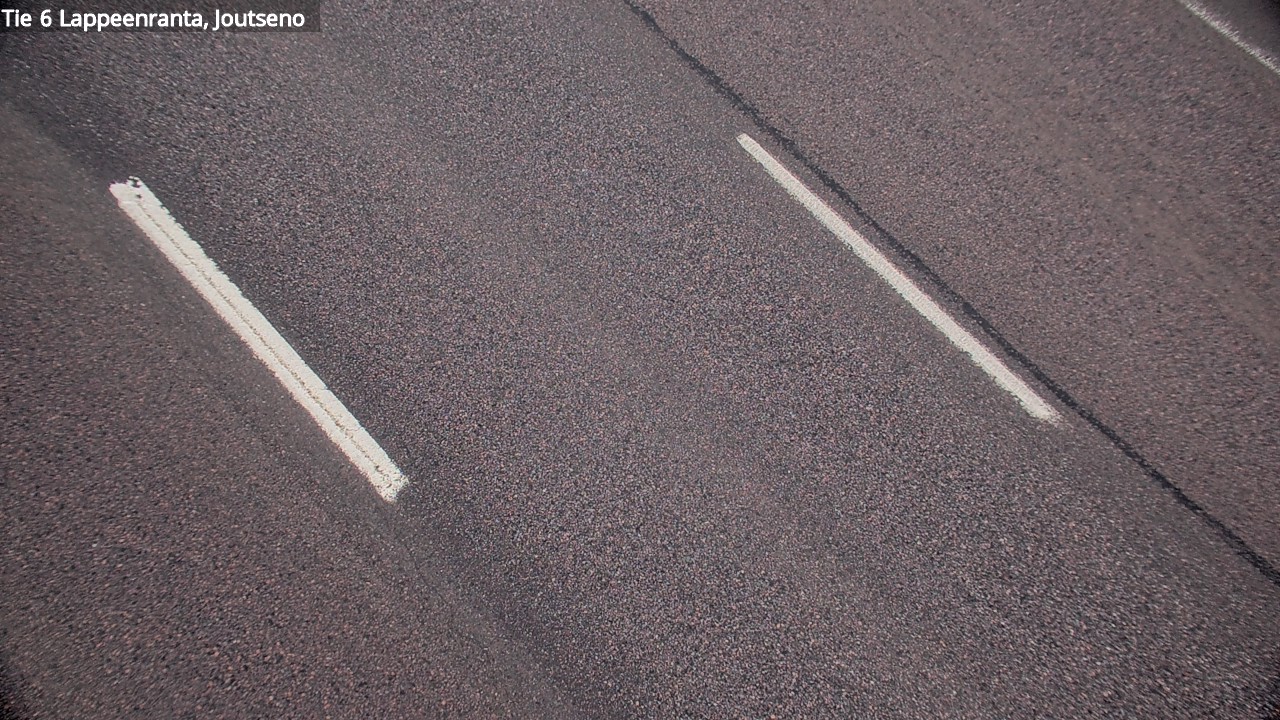 Weather Camera Image Road 6 Lappeenranta, Joutseno, Lappeenranta, Etelä-Karjala