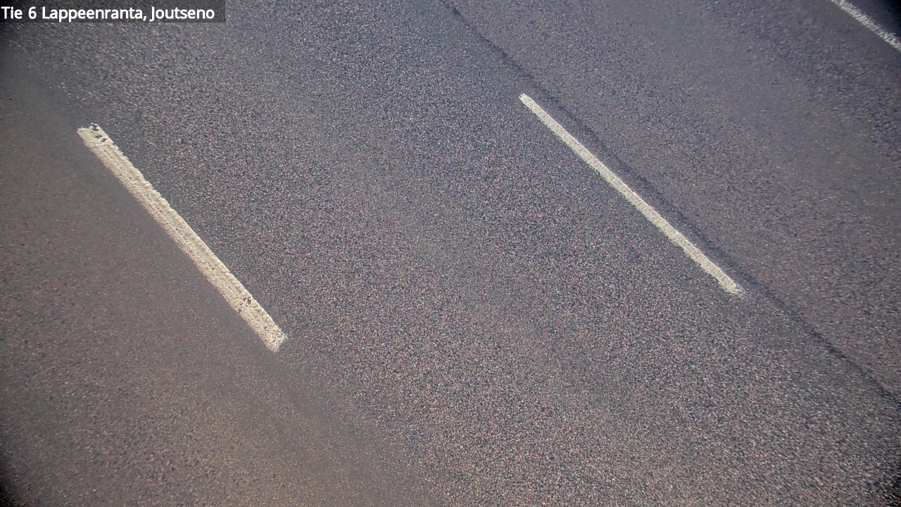 Weather Camera Image Road 6 Lappeenranta, Joutseno, Lappeenranta, Etelä-Karjala