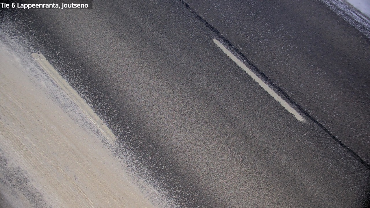 Weather Camera Image Road 6 Lappeenranta, Joutseno, Lappeenranta, Etelä-Karjala