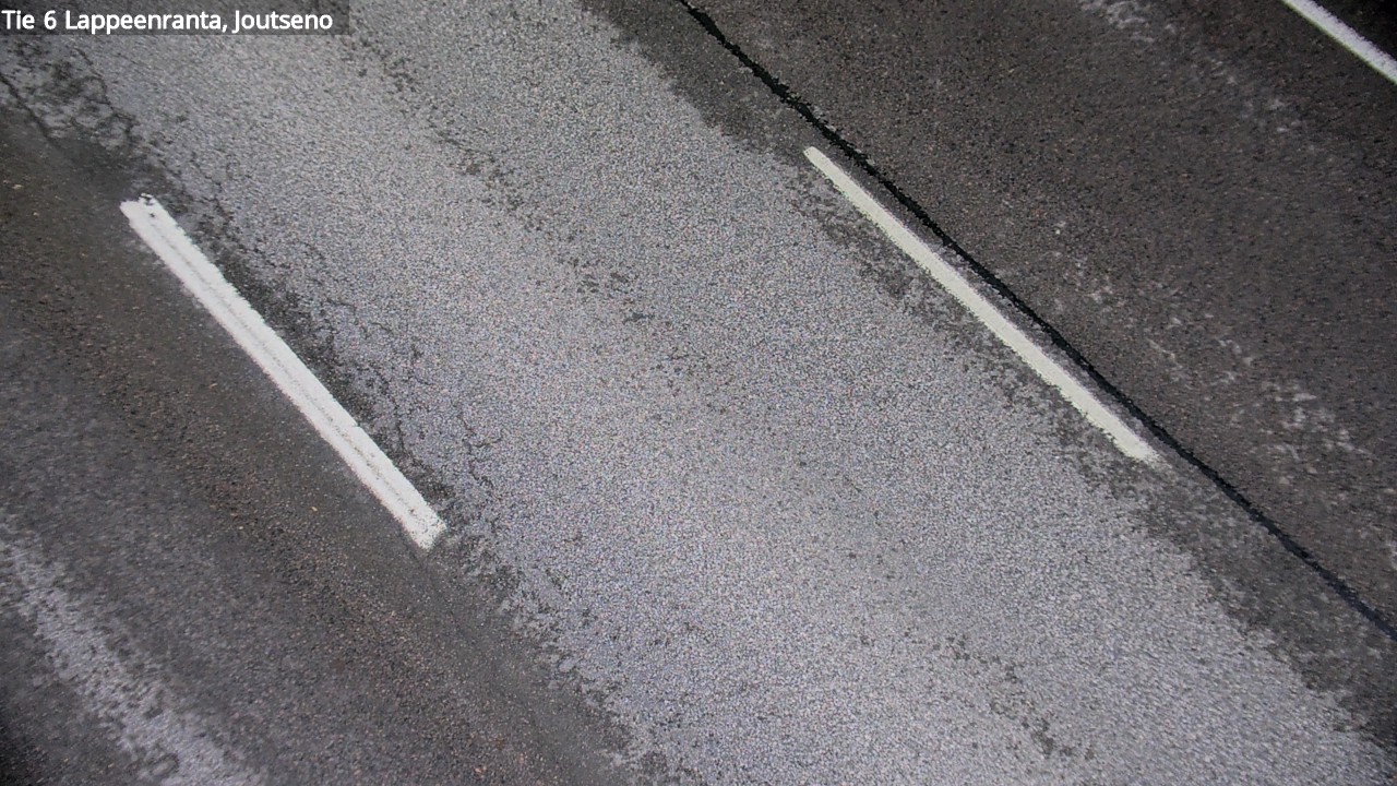 Weather Camera Image Road 6 Lappeenranta, Joutseno, Lappeenranta, Etelä-Karjala
