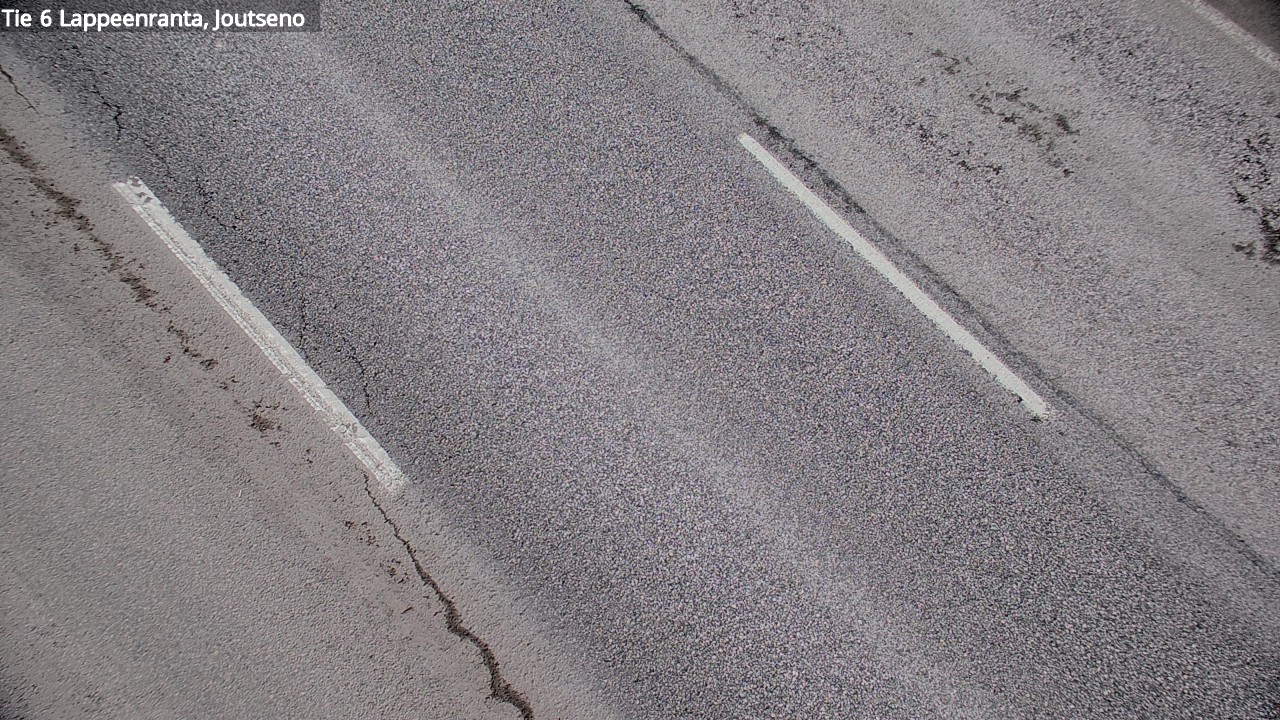 Weather Camera Image Road 6 Lappeenranta, Joutseno, Lappeenranta, Etelä-Karjala