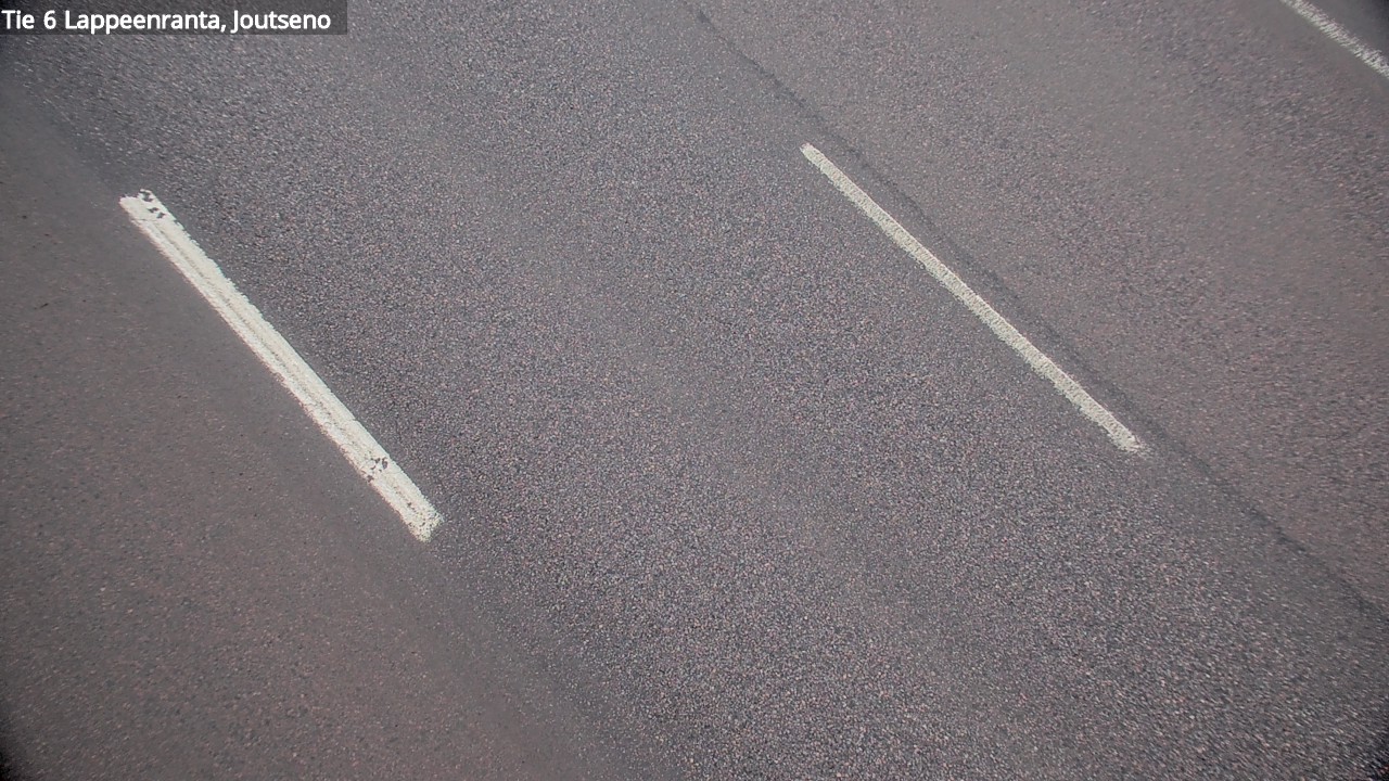 Weather Camera Image Road 6 Lappeenranta, Joutseno, Lappeenranta, Etelä-Karjala