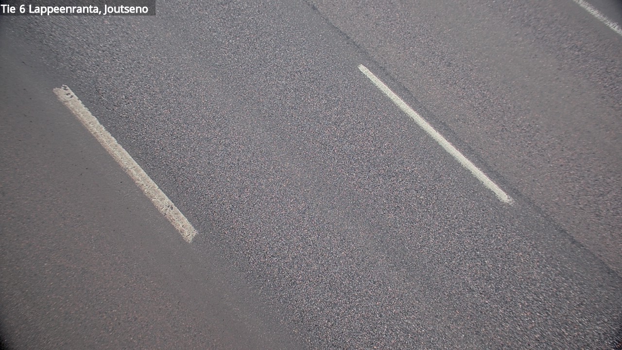 Weather Camera Image Road 6 Lappeenranta, Joutseno, Lappeenranta, Etelä-Karjala