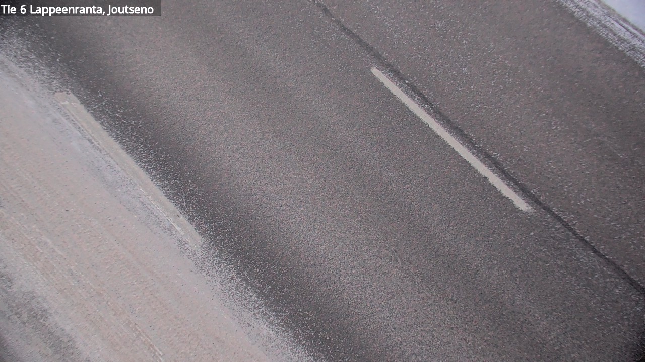 Weather Camera Image Road 6 Lappeenranta, Joutseno, Lappeenranta, Etelä-Karjala