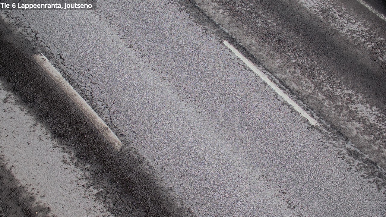 Weather Camera Image Road 6 Lappeenranta, Joutseno, Lappeenranta, Etelä-Karjala