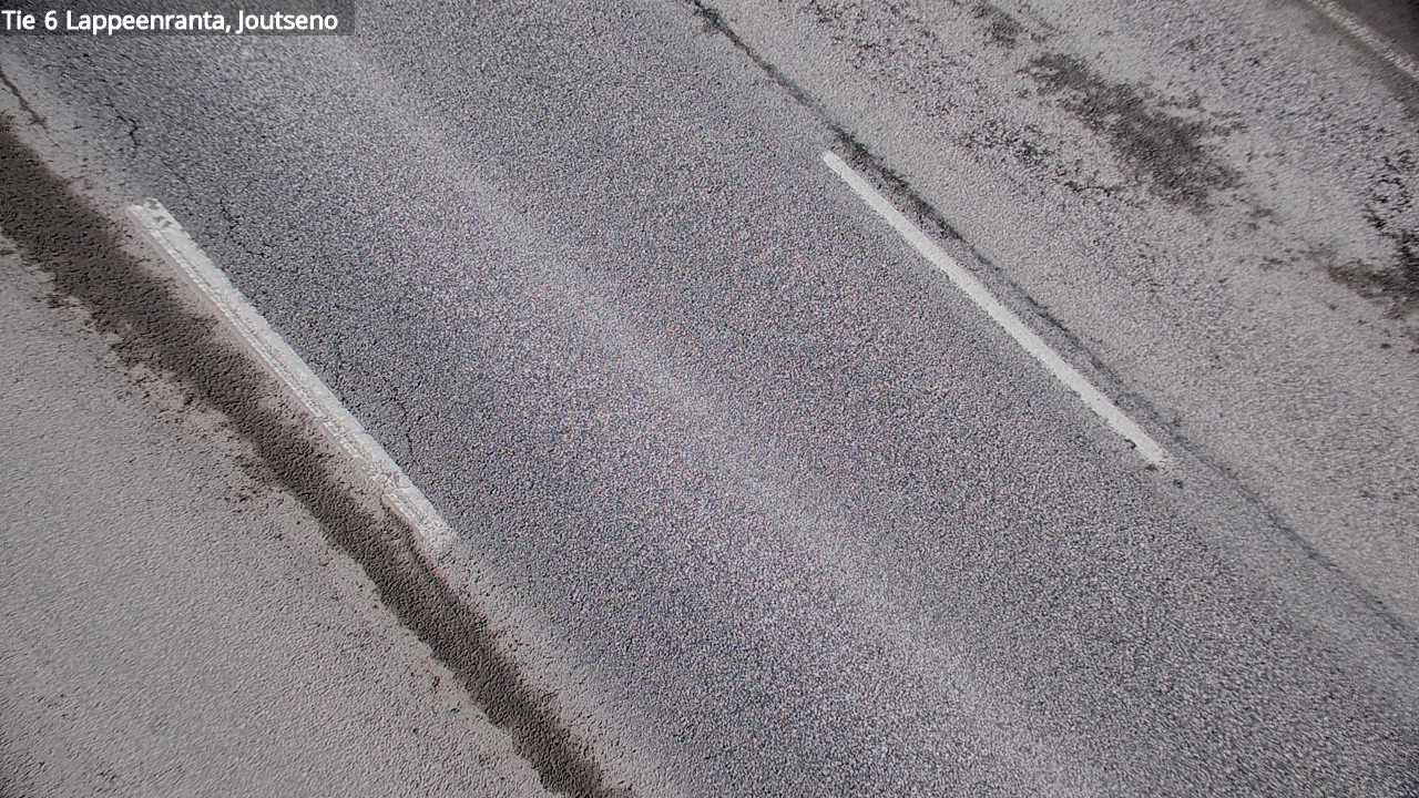 Weather Camera Image Road 6 Lappeenranta, Joutseno, Lappeenranta, Etelä-Karjala