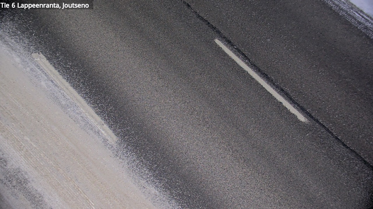 Weather Camera Image Road 6 Lappeenranta, Joutseno, Lappeenranta, Etelä-Karjala
