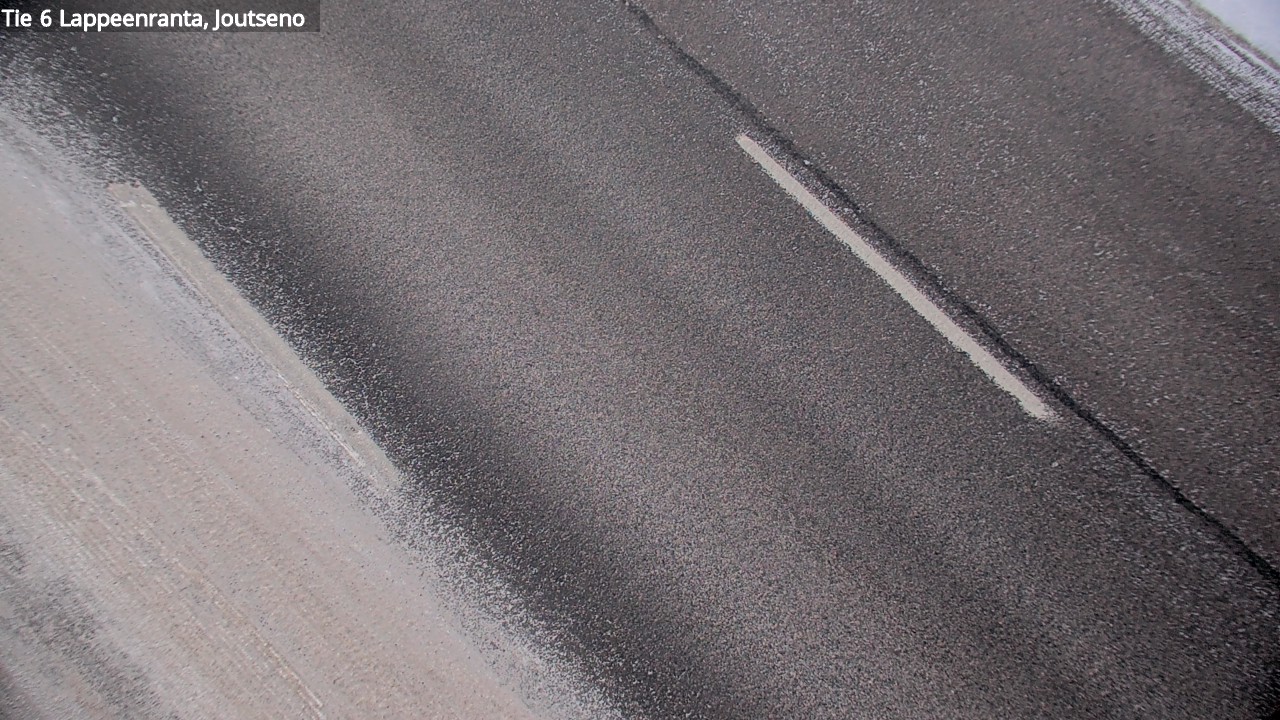 Weather Camera Image Road 6 Lappeenranta, Joutseno, Lappeenranta, Etelä-Karjala
