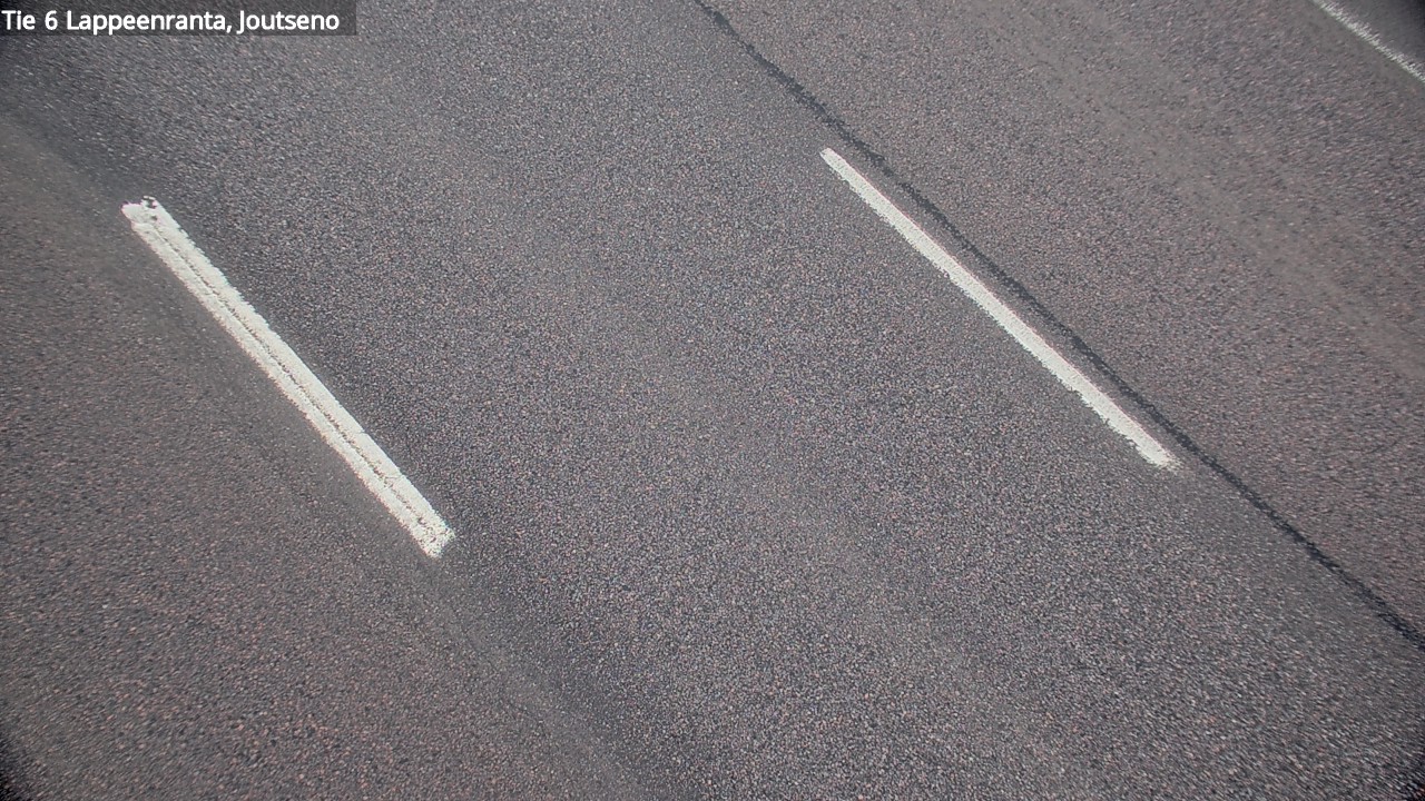 Weather Camera Image Road 6 Lappeenranta, Joutseno, Lappeenranta, Etelä-Karjala