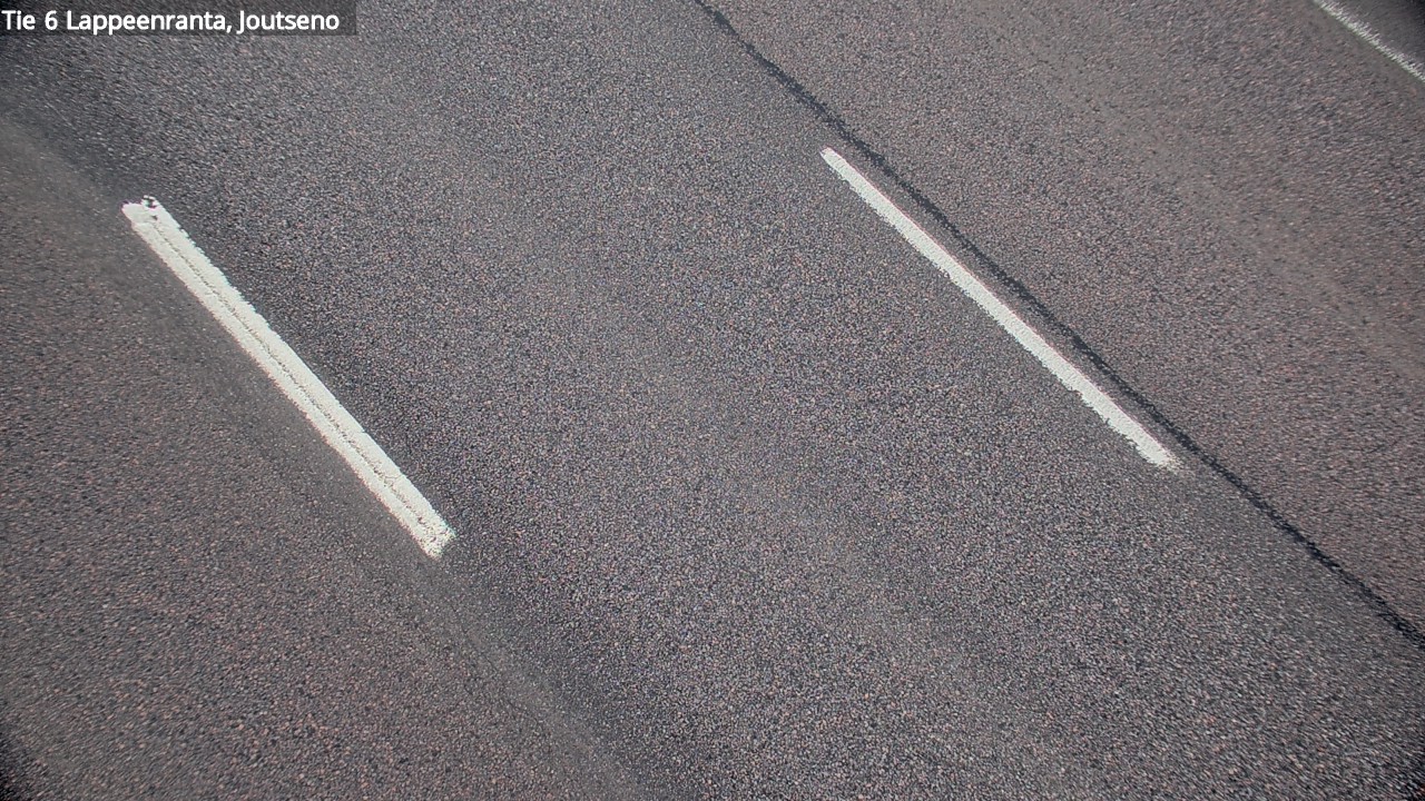 Weather Camera Image Road 6 Lappeenranta, Joutseno, Lappeenranta, Etelä-Karjala