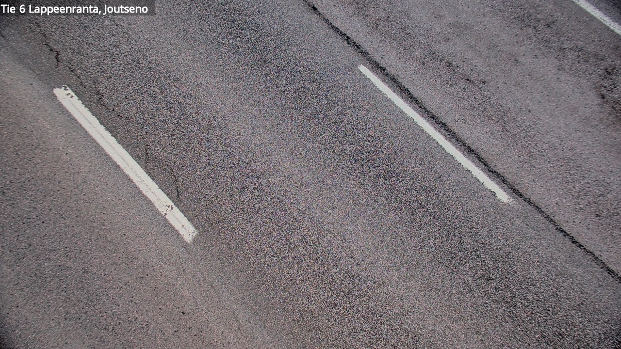 Weather Camera Image Road 6 Lappeenranta, Joutseno, Lappeenranta, Etelä-Karjala