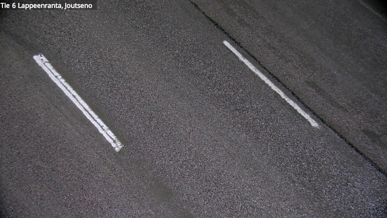 Weather Camera Image Road 6 Lappeenranta, Joutseno, Lappeenranta, Etelä-Karjala