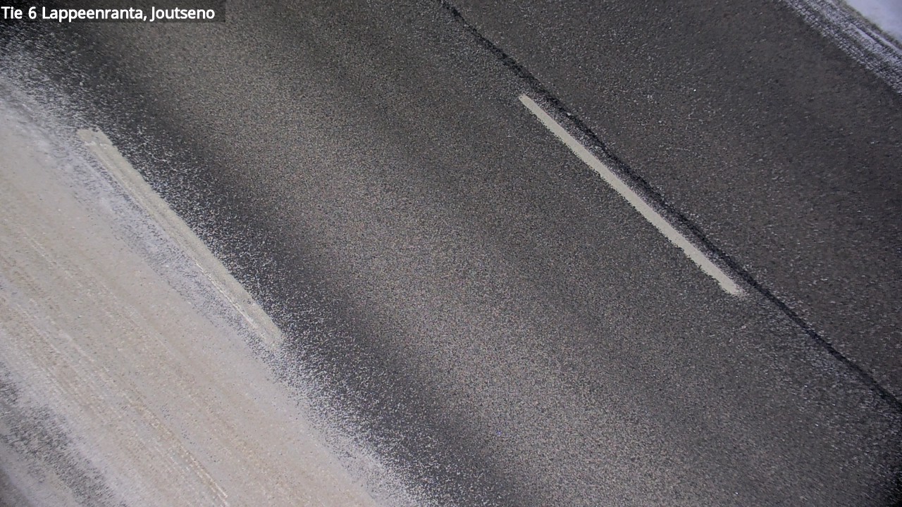 Weather Camera Image Road 6 Lappeenranta, Joutseno, Lappeenranta, Etelä-Karjala