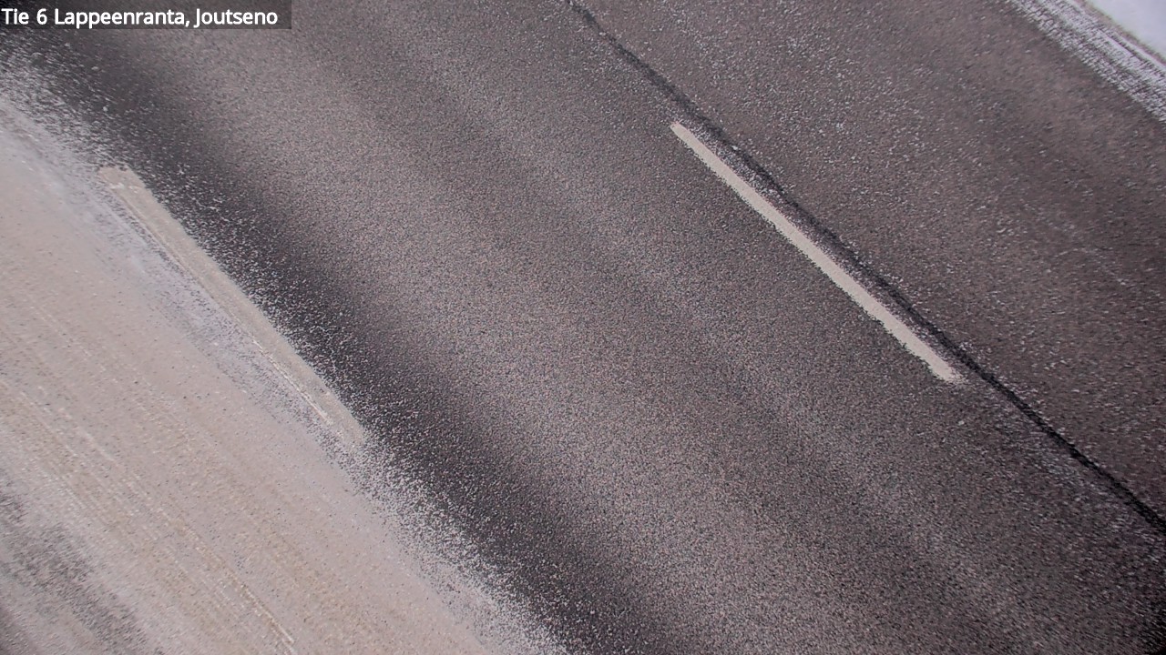 Weather Camera Image Road 6 Lappeenranta, Joutseno, Lappeenranta, Etelä-Karjala