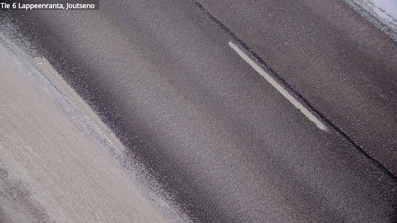 Weather Camera Image Väg 6 Villmanstrand, jotseno, Lappeenranta, Etelä-Karjala
