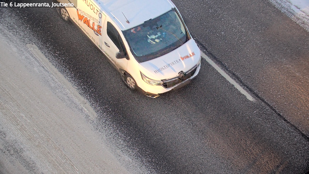 Weather Camera Image Väg 6 Villmanstrand, jotseno, Lappeenranta, Etelä-Karjala