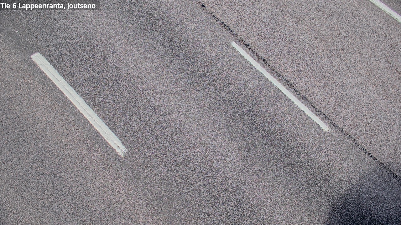 Weather Camera Image Road 6 Lappeenranta, Joutseno, Lappeenranta, Etelä-Karjala