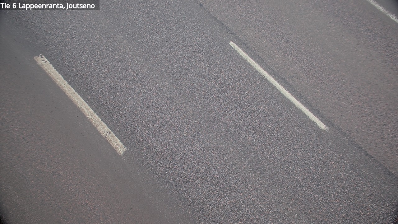 Weather Camera Image Road 6 Lappeenranta, Joutseno, Lappeenranta, Etelä-Karjala
