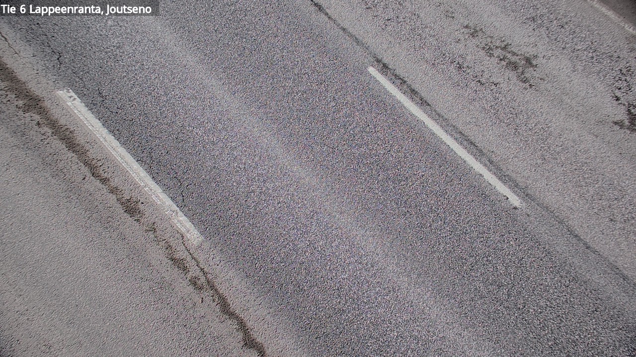 Weather Camera Image Road 6 Lappeenranta, Joutseno, Lappeenranta, Etelä-Karjala