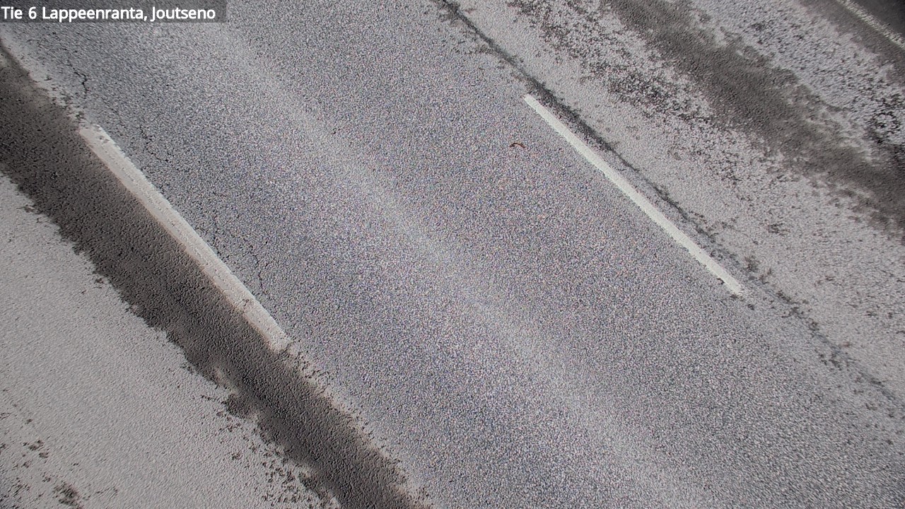 Weather Camera Image Road 6 Lappeenranta, Joutseno, Lappeenranta, Etelä-Karjala