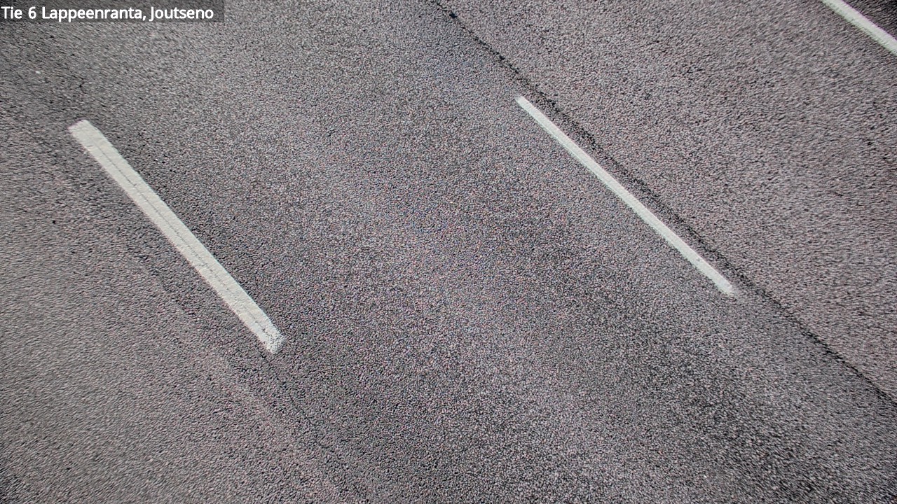 Weather Camera Image Road 6 Lappeenranta, Joutseno, Lappeenranta, Etelä-Karjala