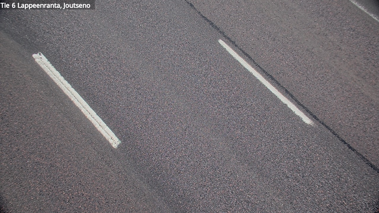 Weather Camera Image Road 6 Lappeenranta, Joutseno, Lappeenranta, Etelä-Karjala