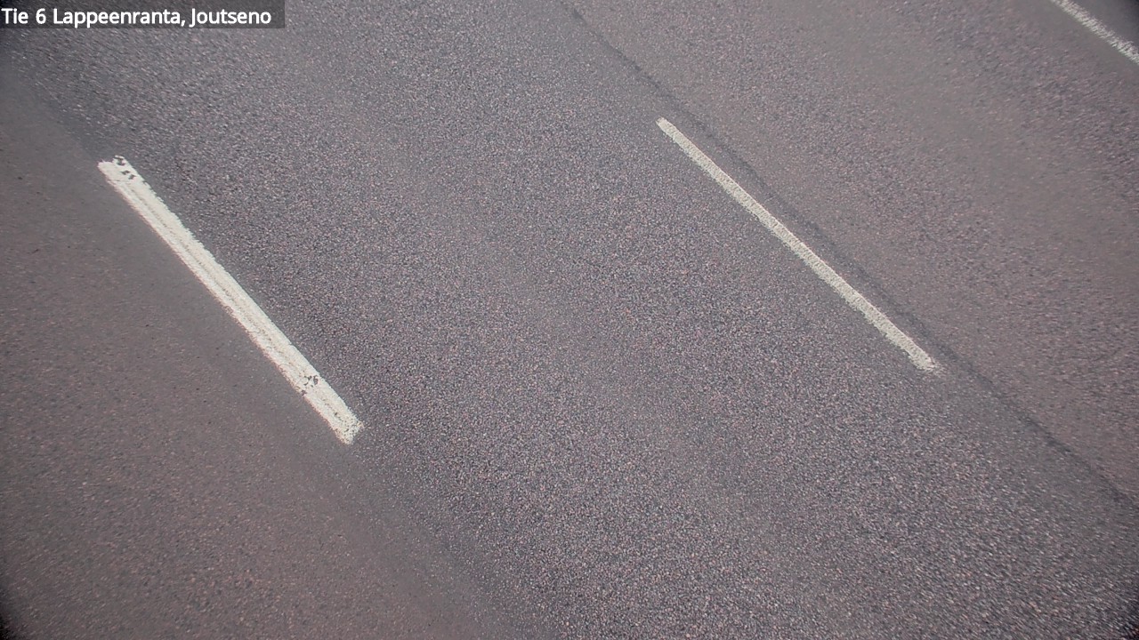Weather Camera Image Road 6 Lappeenranta, Joutseno, Lappeenranta, Etelä-Karjala